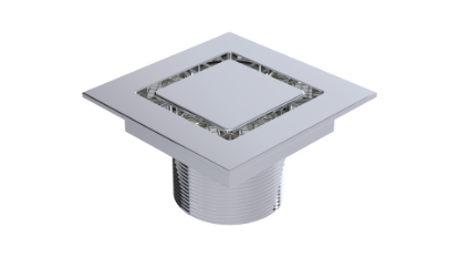 Picture of BCS20211 SERENITY FLAT SQUARE TRIM CHR