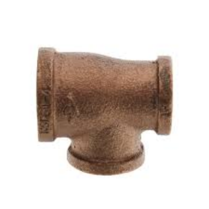 Picture of LLC 1-1/2 X 1 X 1 STD BRS THRD TEE