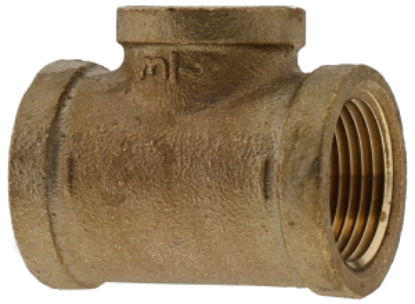 Picture of LLC 2-1/2 X 2 STD BRS THRD TEE