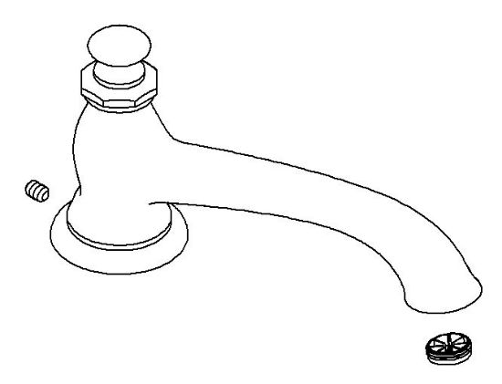 Picture of 1195689-SN SPOUT ASSEMBLY