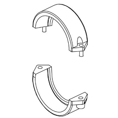 Picture of 1012916 SPLIT COUPLING