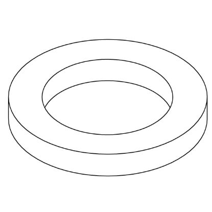 Picture of 1032265 PLATE GASKET RUBBER
