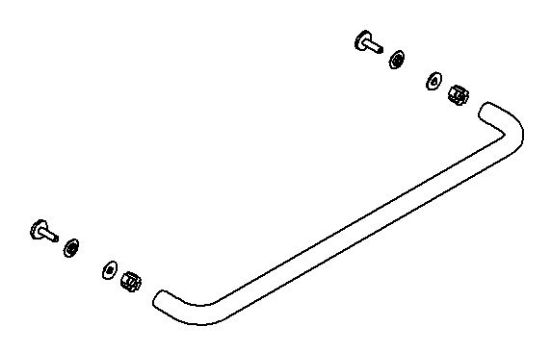 Picture of 1057704-01-ABZ TOWEL BAR KIT 24