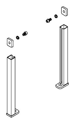 Picture of 1059195 LEG ASSEMBLY
