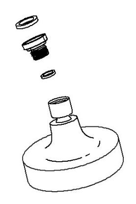 Picture of 1153443-BN SHOWERHEAD/ARM ADAPTER KIT