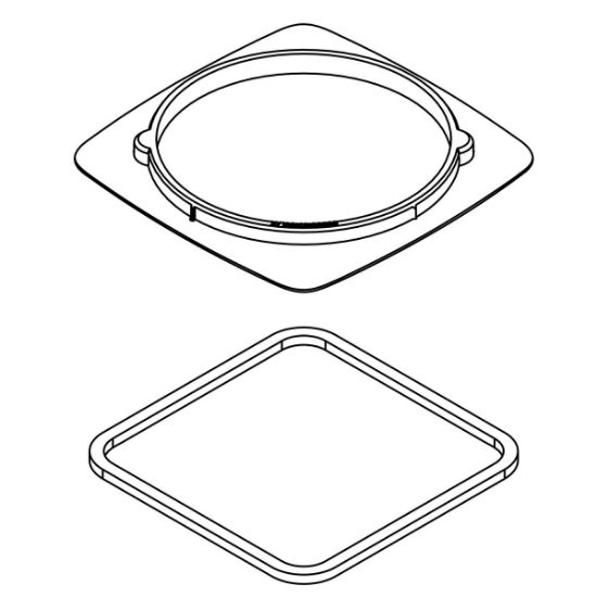 Picture of 1316181 SEAL PLATE 1-HOLE KIT