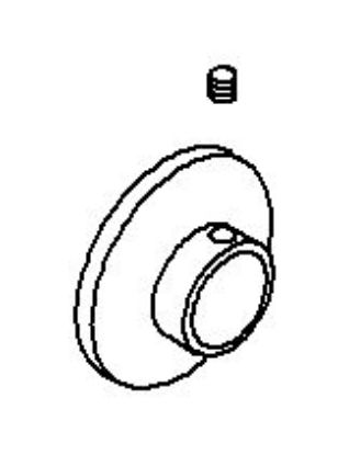Picture of 20345-VNT FLANGE & SET SCREW ASSY