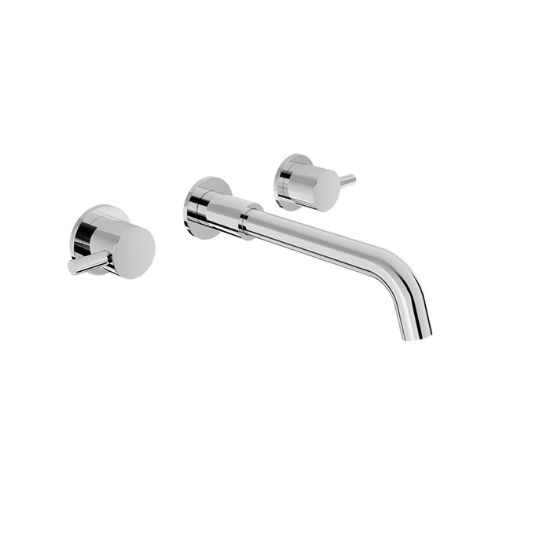 Baril T66-8041-00L-CC ZIP B66 1.2 gpm Two Handle Wall Mount