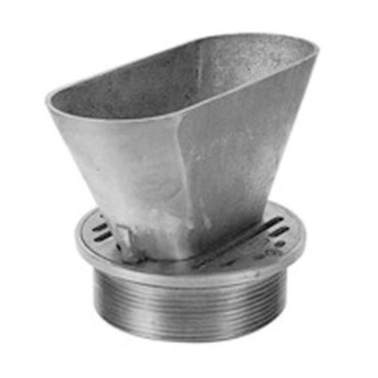 Zurn Z400-BF 4 in. NSPM Cast Iron Strainer With Oval Funnel, 8 in Zurn Z400-BF 4 in. NSPM Cast Iron Strainer With Oval Funnel, 8 in
