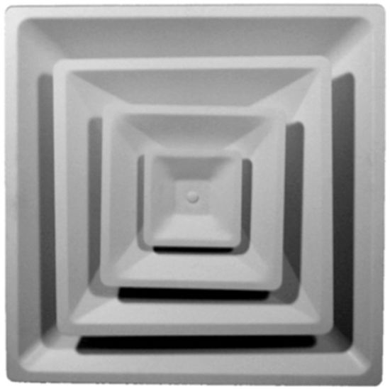 Volume Diffusers Panel ProSelect PSHVD3X Commercial 24 in. x 8 in. Steel Ceiling Volume ...