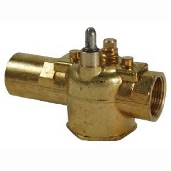 Eirie VT3343 3/4 in. Invert-Flared Forged Brass 3-Way Zone Valve