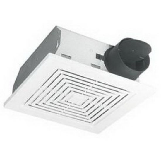 Broan ECF50 Galvanized Steel Economy Finish Pack Ventilation Fan, 50 ...